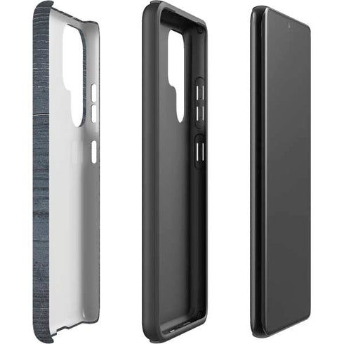 Charcoal Wood Galaxy S22 Ultra Pro Case