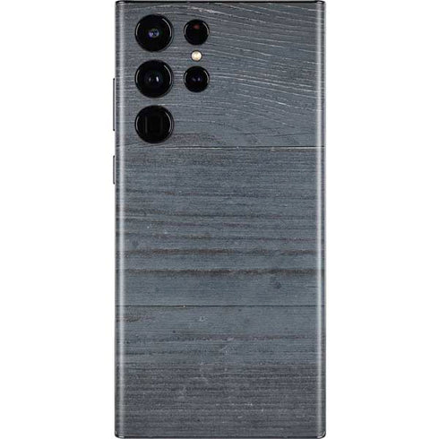 Charcoal Wood Galaxy S22 Ultra Skin