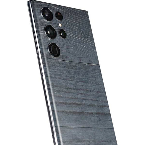 Charcoal Wood Galaxy S22 Ultra Skin