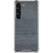 Charcoal Wood Galaxy S23 Clear Case
