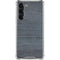 Charcoal Wood Galaxy S23 Plus Clear Case