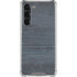 Charcoal Wood Galaxy S23 Plus Clear Case