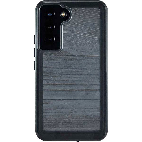 Charcoal Wood Galaxy S23 Plus Waterproof Case