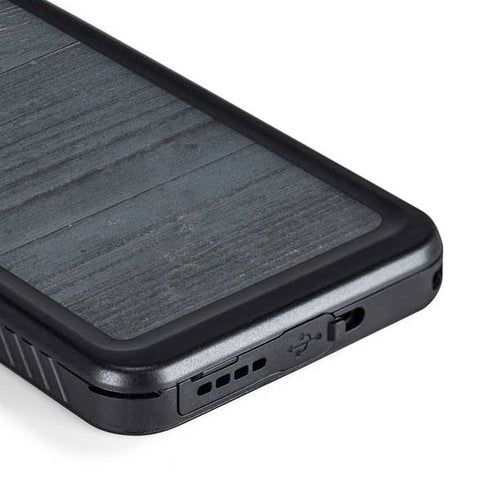 Charcoal Wood Galaxy S23 Plus Waterproof Case