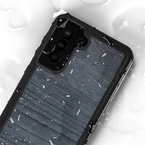 Charcoal Wood Galaxy S23 Plus Waterproof Case