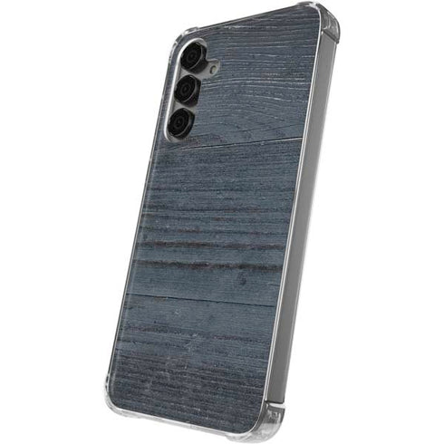 Charcoal Wood Galaxy S24 Plus Clear Case