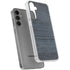 Charcoal Wood Galaxy S24 Plus Clear Case