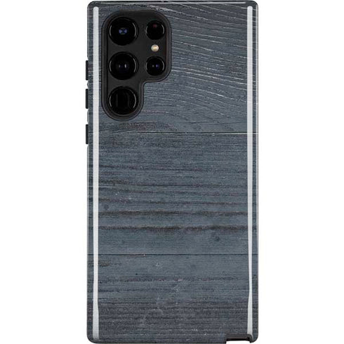 Charcoal Wood Galaxy S24 Ultra Impact Case