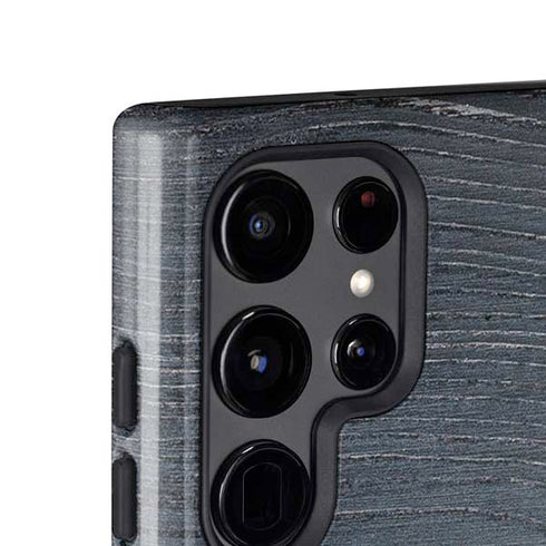Charcoal Wood Galaxy S24 Ultra Impact Case