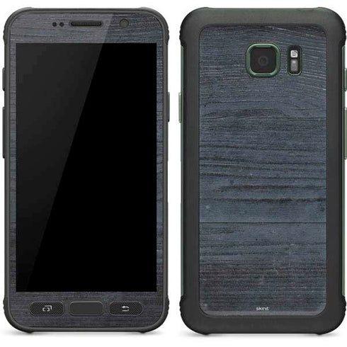 Charcoal Wood Galaxy S7 Active Skin