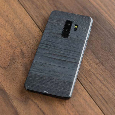 Charcoal Wood Galaxy S9 Plus Skin