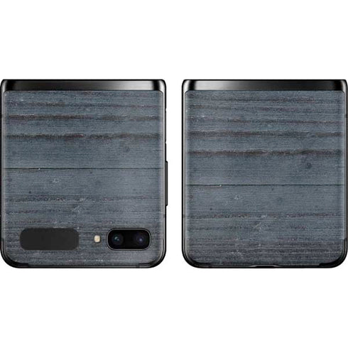 Charcoal Wood Galaxy Z Flip Skin