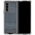 Charcoal Wood Galaxy Z Fold4 5G Clear Case