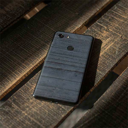Charcoal Wood Google Pixel 3 XL Skin