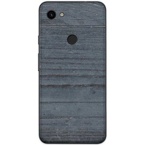 Charcoal Wood Google Pixel 3a Skin