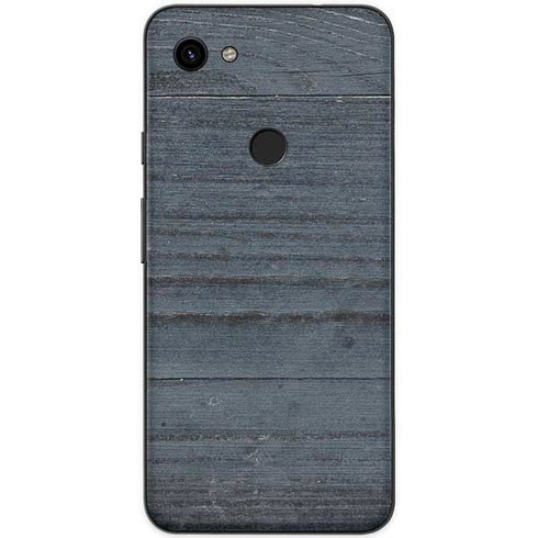 Charcoal Wood Google Pixel 3a XL Skin