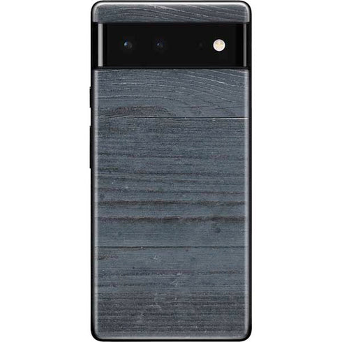 Charcoal Wood Google Pixel 6 Skin