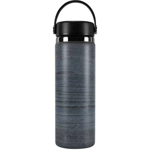 Charcoal Wood Hydro Flask 20oz Wide Mouth Skin