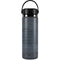 Charcoal Wood Hydro Flask 20oz Wide Mouth Skin