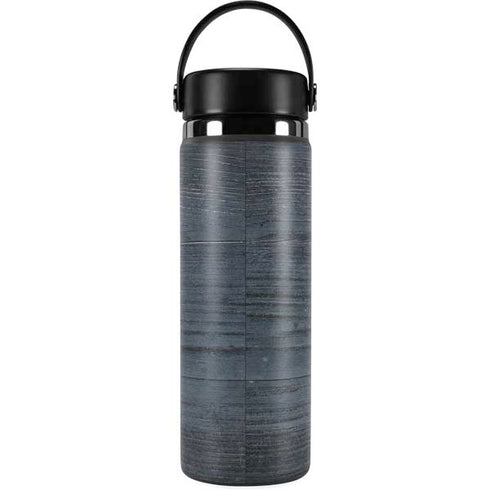 Charcoal Wood Hydro Flask 20oz Wide Mouth Skin