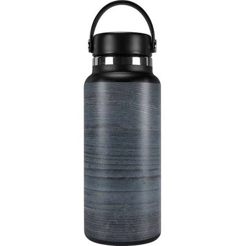 Charcoal Wood Hydro Flask 32oz Wide Mouth Skin
