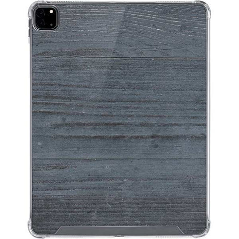 Charcoal Wood iPad Pro 12.9in (2020) Clear Case
