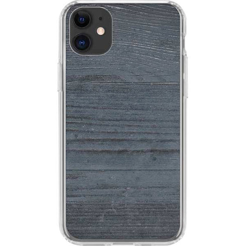 Charcoal Wood iPhone 11 Clear Case
