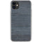 Charcoal Wood iPhone 11 Clear Case