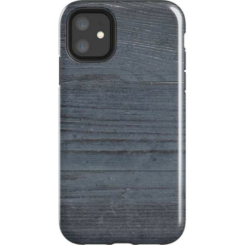 Charcoal Wood iPhone 11 Impact Case