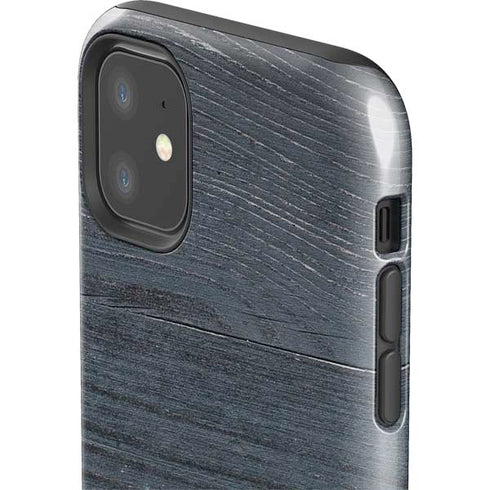 Charcoal Wood iPhone 11 Impact Case