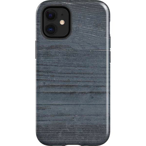 Charcoal Wood iPhone 12 Mini Impact Case