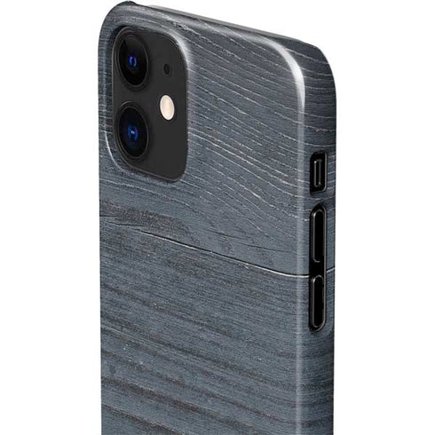 Charcoal Wood iPhone 12 Mini Lite Case