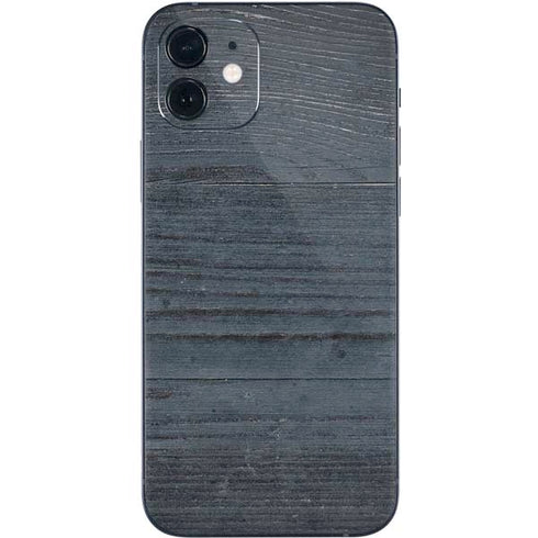 Charcoal Wood iPhone 12 Mini Skin