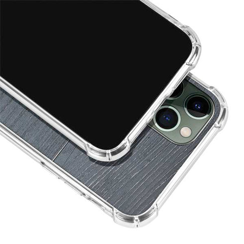 Charcoal Wood iPhone 12 Pro Clear Case