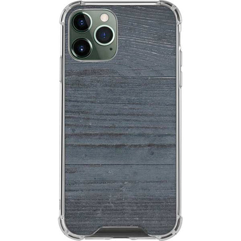Charcoal Wood iPhone 12 Pro Max Clear Case