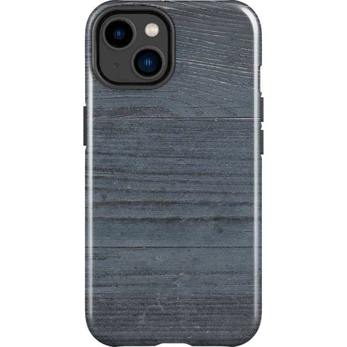 Charcoal Wood iPhone 14 Plus Impact Case