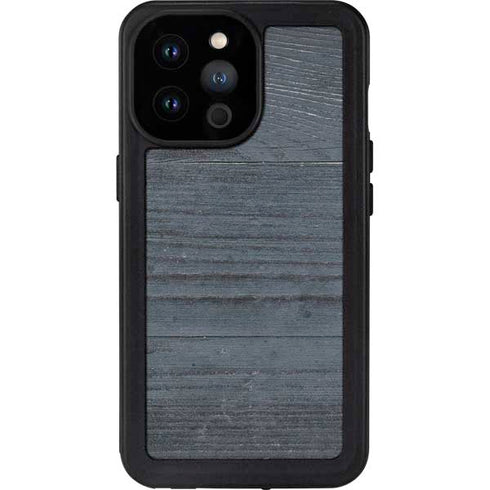 Charcoal Wood iPhone 14 Pro Max Waterproof Case
