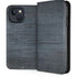 Charcoal Wood iPhone 15 Plus Folio Case