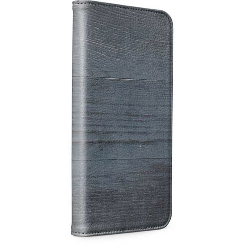 Charcoal Wood iPhone 15 Pro Max Folio Case