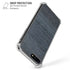 Charcoal Wood iPhone 7/8 Plus Clear Case