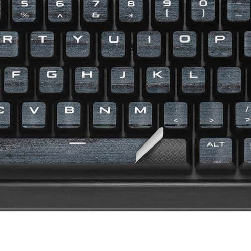 Charcoal Wood K95 RGB PLATINUM Mechanical Gaming Keyboard Skin