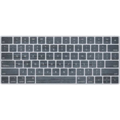 Charcoal Wood Magic Keyboard Skin