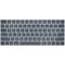 Charcoal Wood Magic Keyboard Skin
