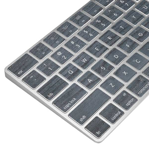 Charcoal Wood Magic Keyboard Skin