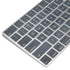 Charcoal Wood Magic Keyboard Skin