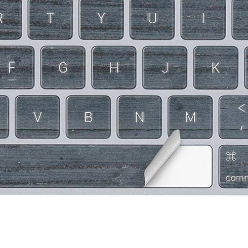 Charcoal Wood Magic Keyboard Skin