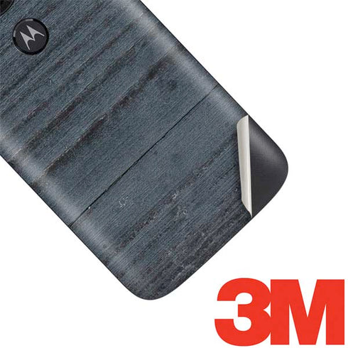 Charcoal Wood Moto E5 Play Skin