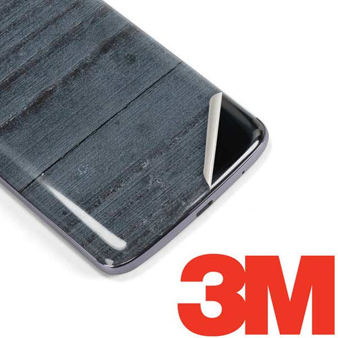 Charcoal Wood Moto E5 Plus Skin