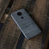 Charcoal Wood Moto E5 Plus Skin