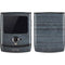 Charcoal Wood Motorola RAZR Skin